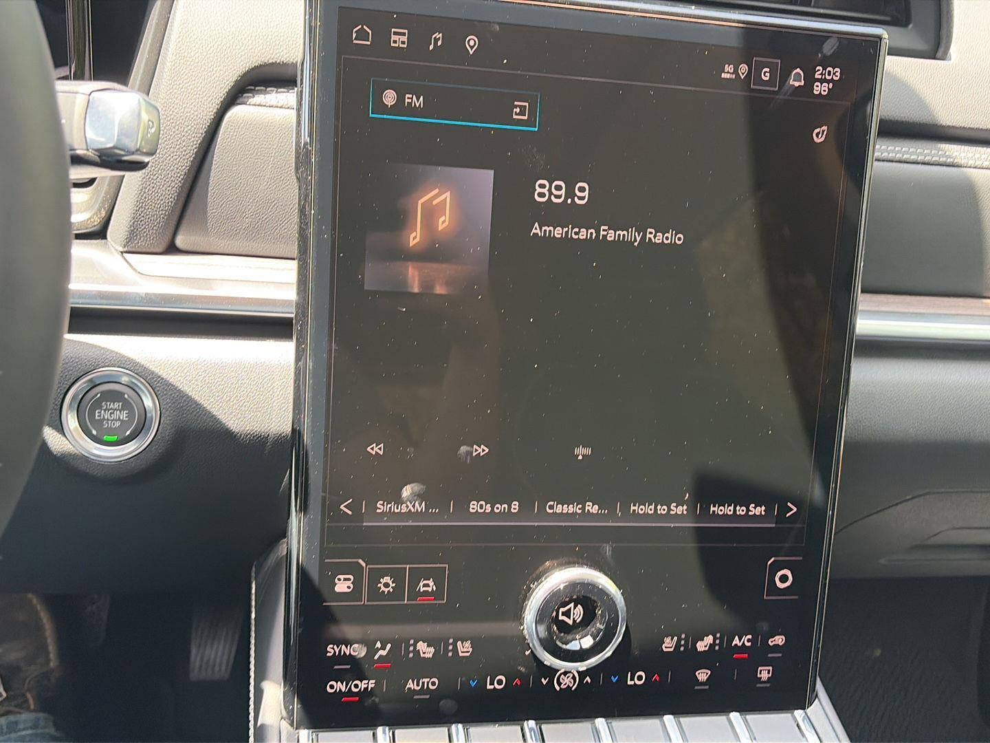 2027 GMC Terrain — interior view