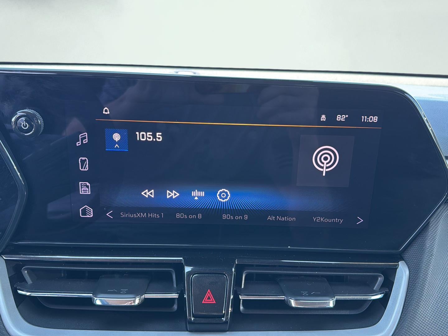 2024 Chevrolet Trailblazer — interior view