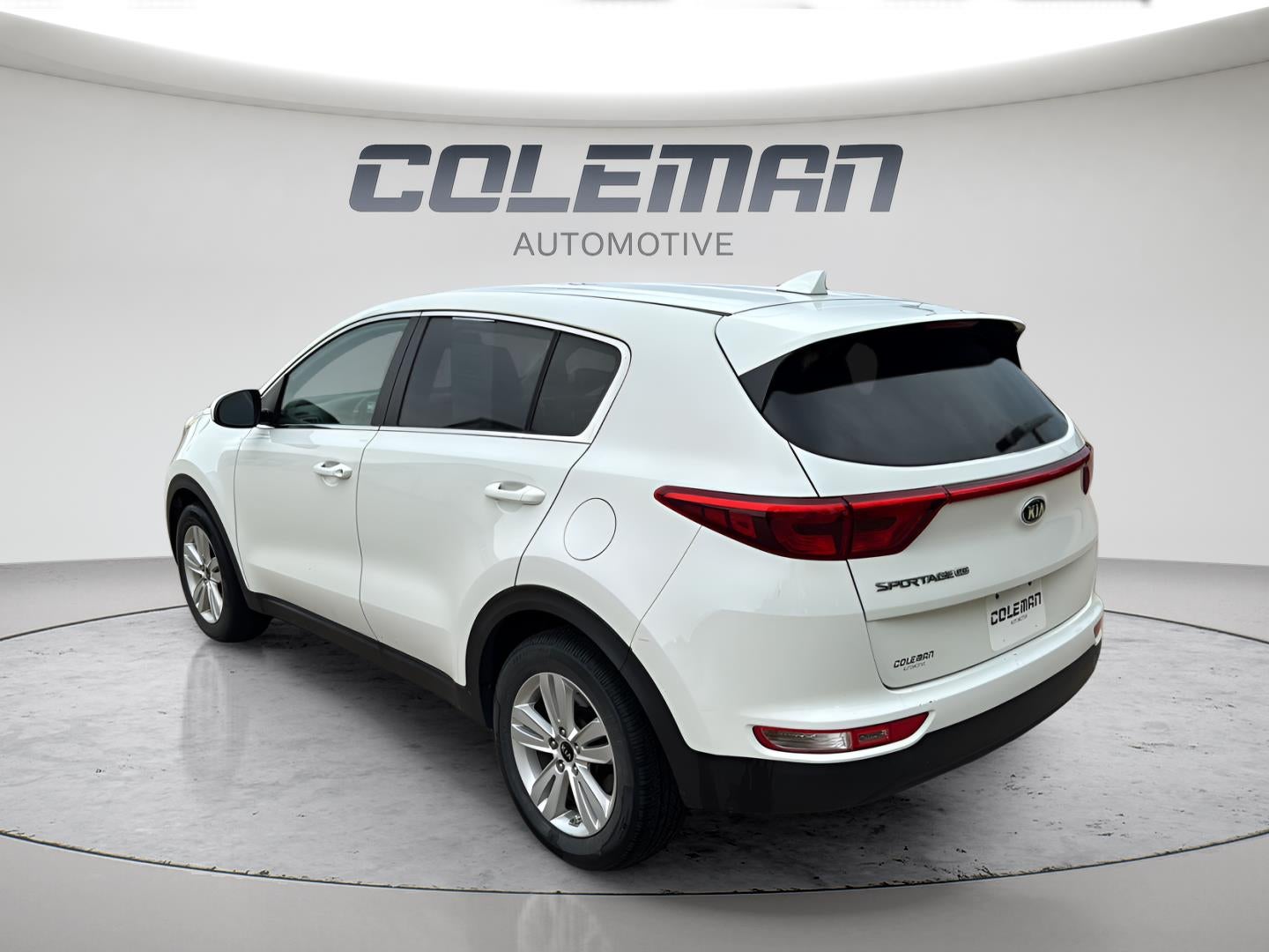 2017 Kia Sportage — rear three-quarter view