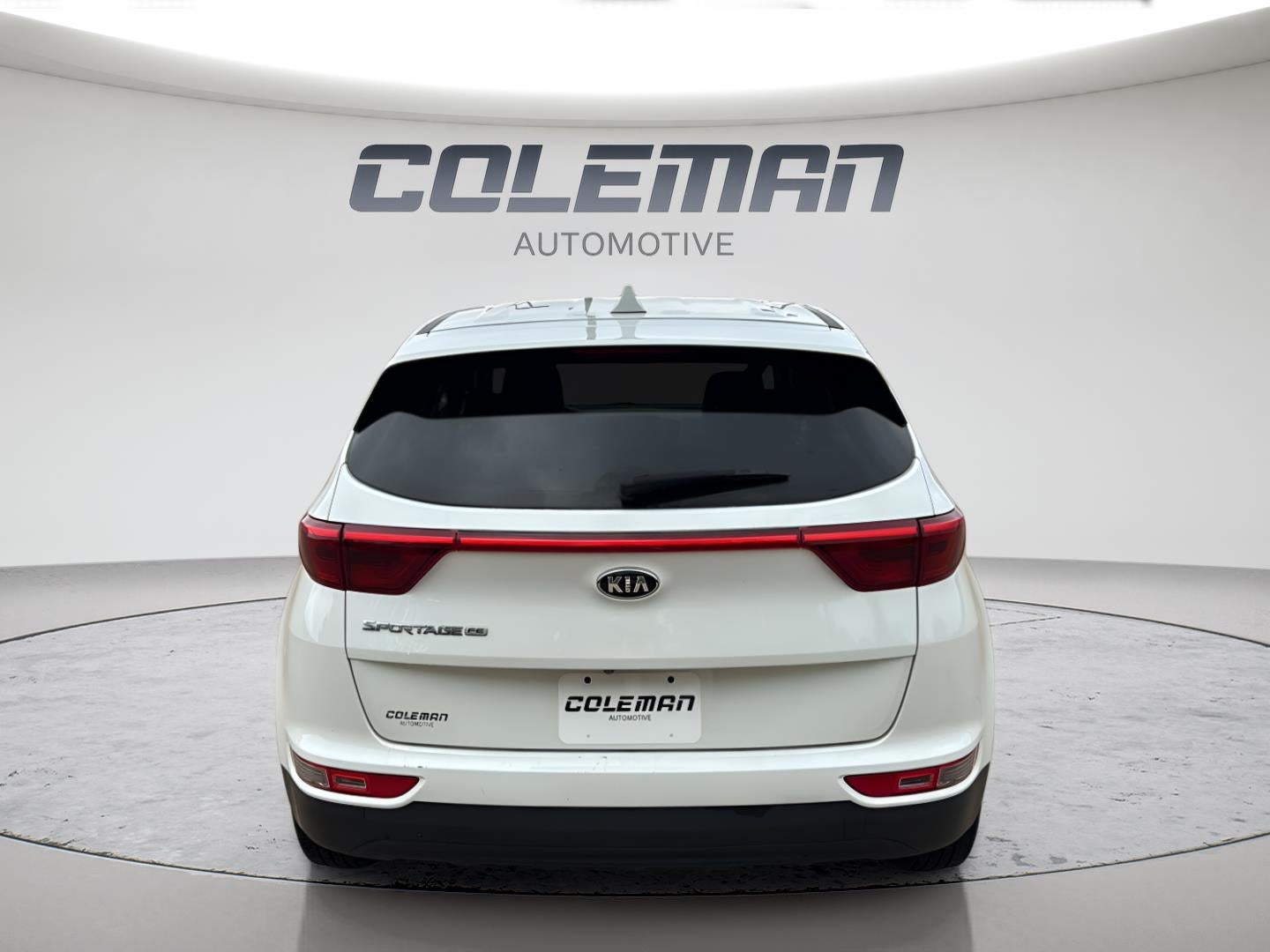 2017 Kia Sportage — interior view